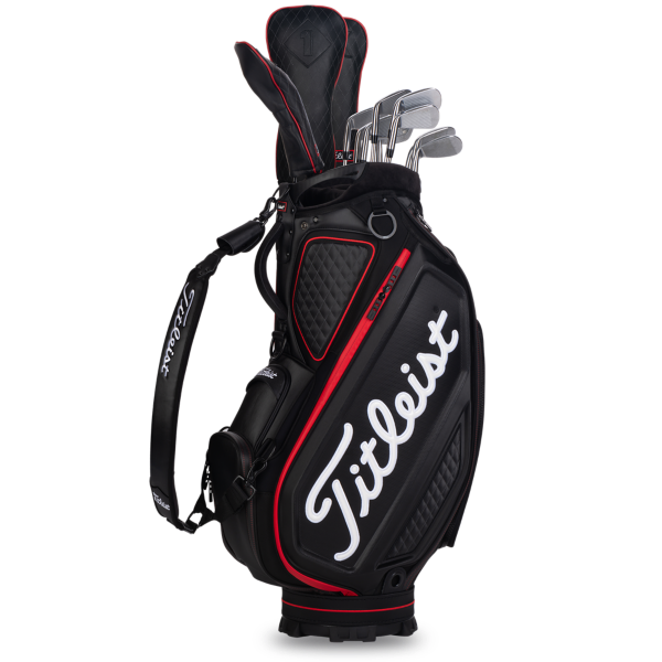 TITLEIST TOUR SERIES CARTBAG hot 2022, SCHWARZ/WEISS